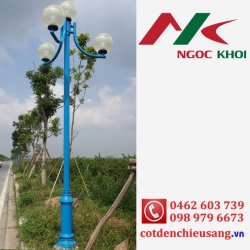 Cột đèn sân vườn NOUVO - Thiết Bị Chiếu Sáng Ngọc Khôi - Công Ty TNHH Cơ Điện Ngọc Khôi